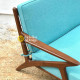 Mid-Century Sofa Tamu 2 Dudukan Kayu Jati Mid-Century Sofa Tamu 2 Dudukan Kayu Jati