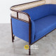 Sofa Santai Anyaman Rotan Rangka Jati Scandia