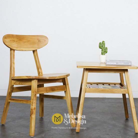 Set Kursi Teras Depan Rumah Jati Minimalis Ropan