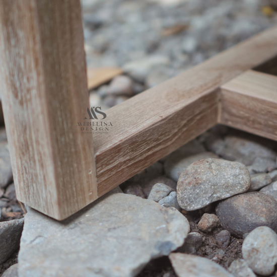 2-Door Buffet Cabinet Recycled Teak Wood