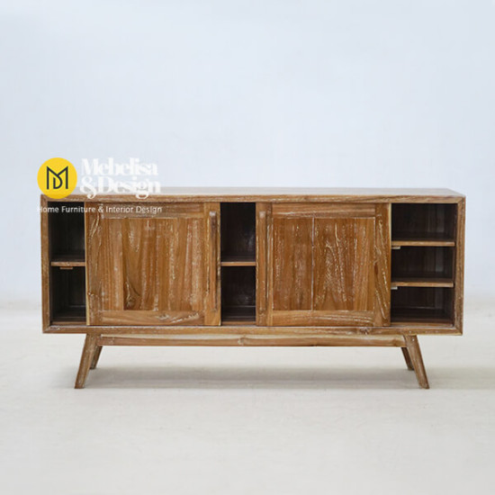 Meja TV Minimalis Scandinavian Rustic Christoper