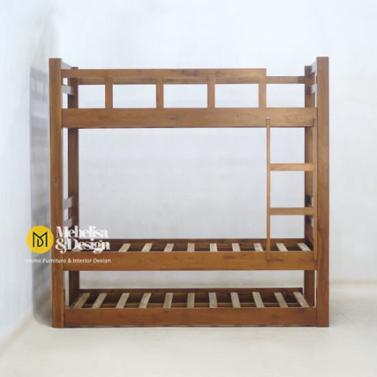 Ranjang Tempat Tidur Tingkat 3 Susun Minimalis