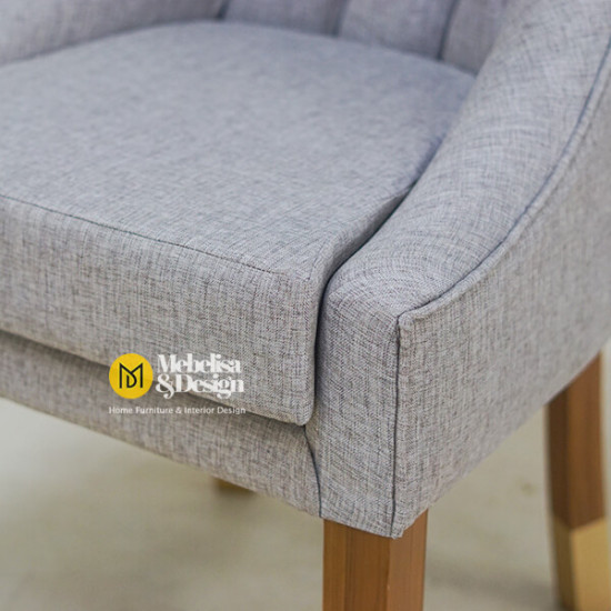 Kursi Makan Jok Modern Minimalis Mid Grey Kursi Makan Jok Modern Minimalis Mid Grey