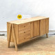 Bufet Minimalis Modern Scandinavian Jati France