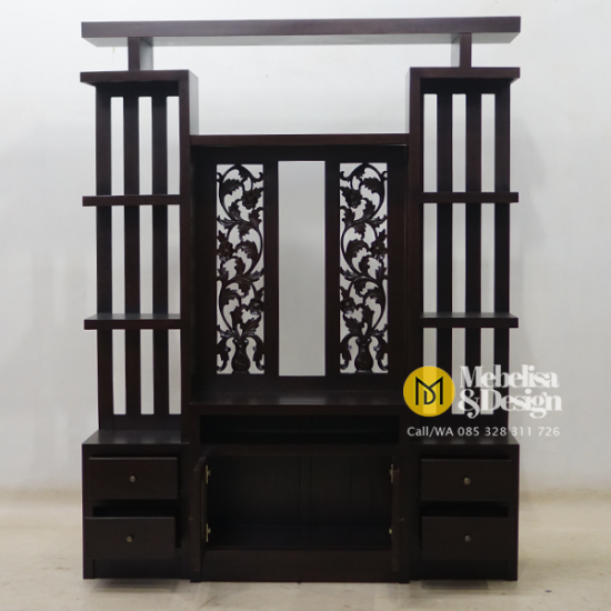 Lemari Bufet TV Partisi Penyekat Ruangan