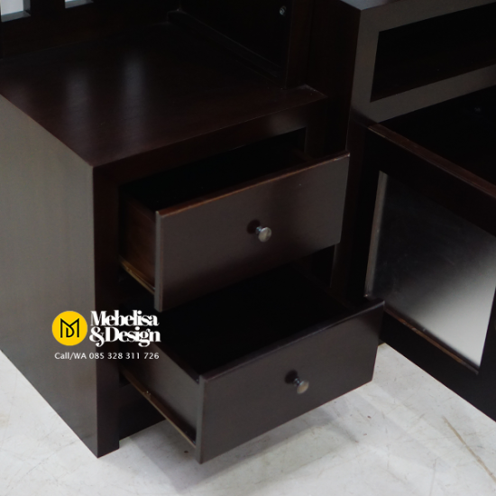 Lemari Bufet TV Partisi Penyekat Ruangan