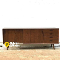 Sideboard Bufet TV Retro Zavier Jati Sideboard Bufet TV Retro Zavier Jati