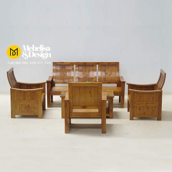 Kursi Meja Tamu Minimalis Set 3111 Jokowi Kursi Meja Tamu Minimalis Set 3111 Jokowi