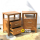 Meja Bedside Jati Minimalis 2 Laci Jason Meja Bedside Jati Minimalis 2 Laci Jason