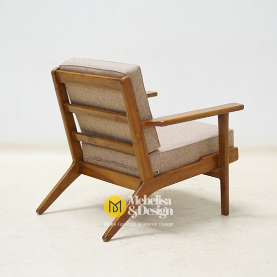 Kursi Santai Scandinavian Jati Wegner