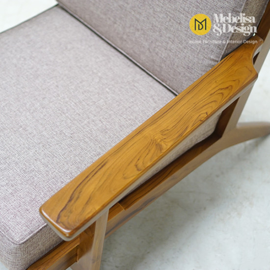 Kursi Santai Scandinavian Jati Wegner