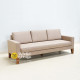 Sofa Tamu Minimalis 3 Seater Rangka Jati Cosima