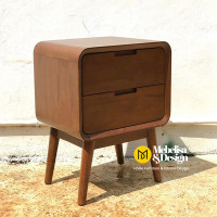 Meja Nakas Laci Jati Retro Kenya