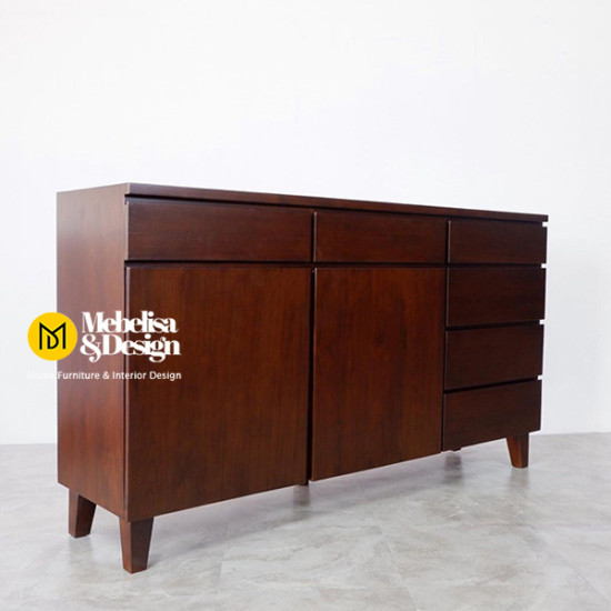 Bufet Crezenza Laci Pintu Minimalis Merry