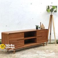 Meja Bufet TV Jati Scandinavian Javon Meja Bufet TV Jati Scandinavian Javon