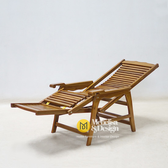 Kursi Teras Santai Model Krepyap Kayu Jati