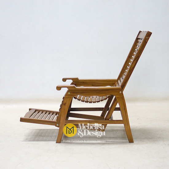 Kursi Teras Santai Model Krepyap Kayu Jati