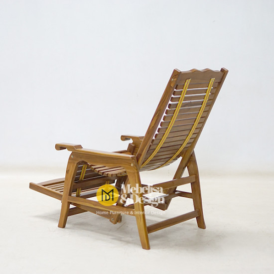 Kursi Teras Santai Model Krepyap Kayu Jati