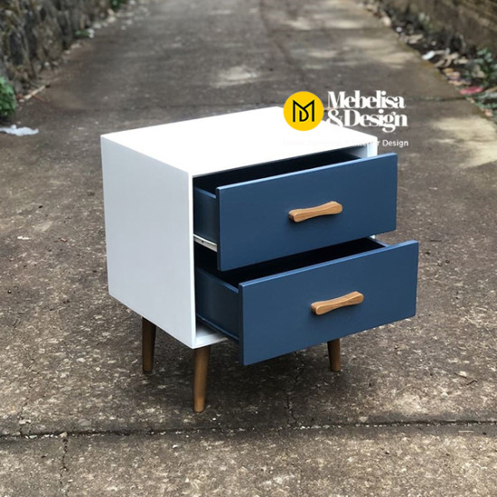 Meja Nakas Samping Tempat Tidur Resty