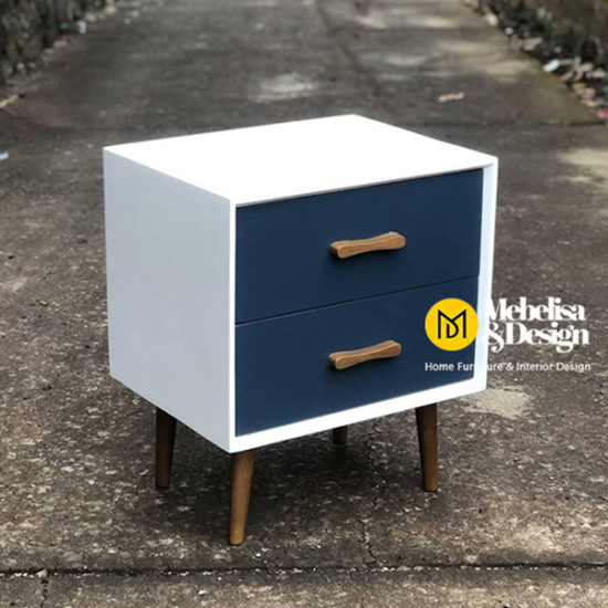 Meja Nakas Samping Tempat Tidur Resty