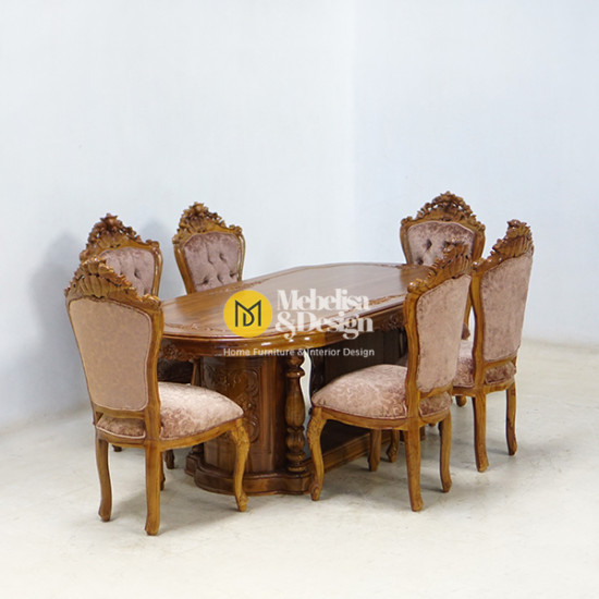 Kursi Meja Makan 6k Ganesa Gendong Jati