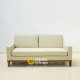 Sofa Minimalis Ruang Tamu Jati 2 Seater Novia