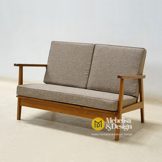 Sofa Scandinavian Minimalis 2 Seater Lars
