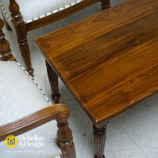 Set Kursi Meja Tamu Rafles Kayu Jati 2111