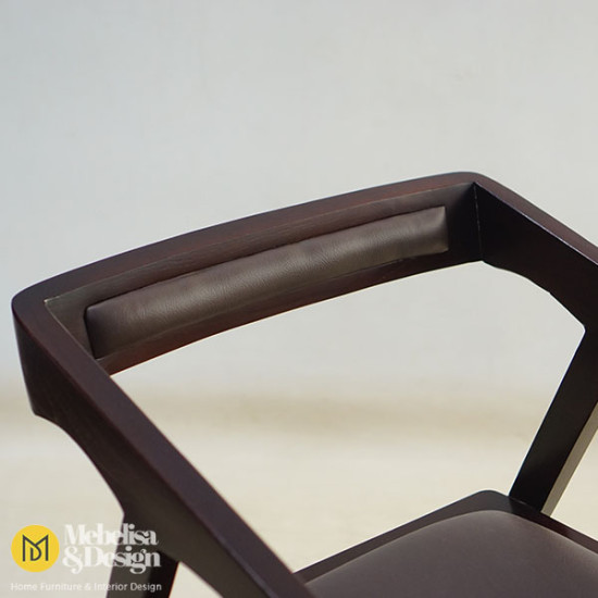 Kursi Makan Cafe Scandinavian Jati Katana