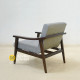 Sofa Santai Single Depan TV Scandinavian Jati