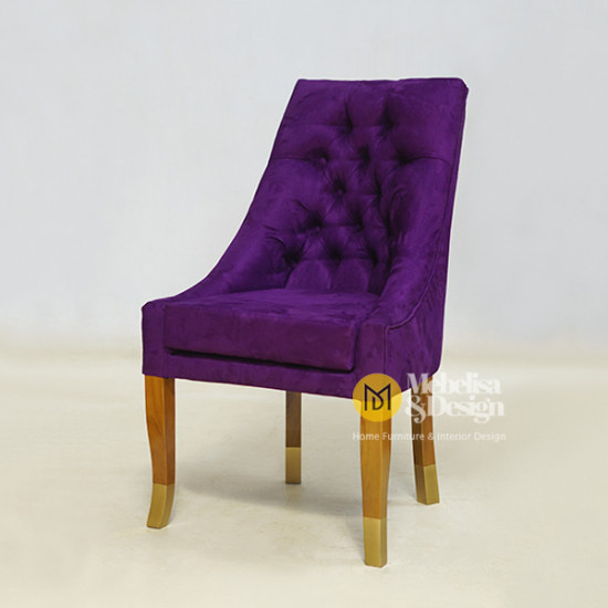 Kursi Makan Jok Minimalis Modern Jati Amethyst Kursi Makan Jok Minimalis Modern Jati Amethyst