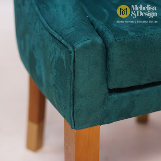 Kursi Makan Minimalis Modern Jok Rain Forest