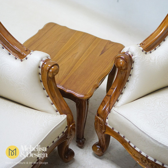 Set Sofa Tamu Ukiran Lois Gelung 311 Kayu Jati