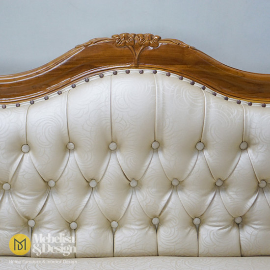 Set Sofa Tamu Ukiran Lois Gelung 311 Kayu Jati