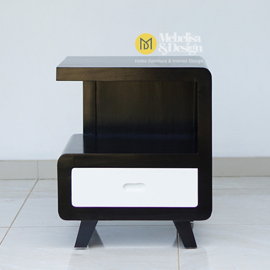 Meja Nakas Bedside Minimalis Jati Jovian