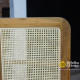 Recycled Teak Wood Bed Frame With Rattan Combination