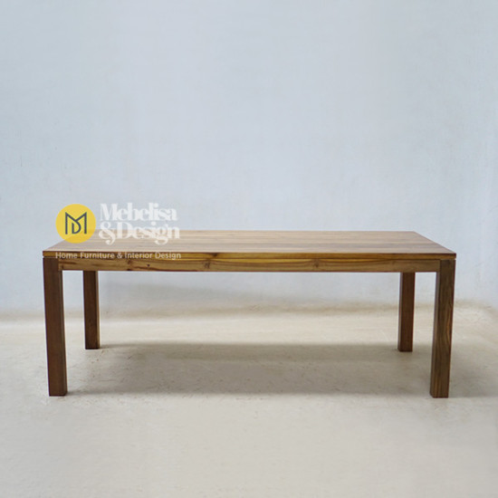 Jepara Minimalist Old Teak Wood Dining Table