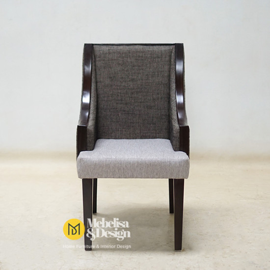 Kursi Ruang Makan Modern Jok Minimalis Monarch Jati