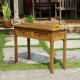 Jepara Teak Minimalist Console Table 2 Drawer