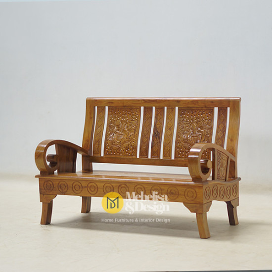 Kursi Meja Tamu Jati Set 211 Furnitur Jepara