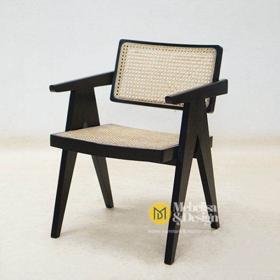 Kursi Makan Cafe Jati Mix Rotan Scandinavian Style Kursi Makan Cafe Jati Mix Rotan Scandinavian Style