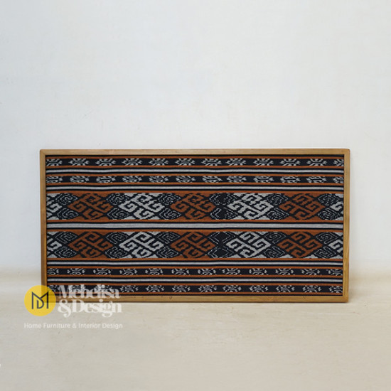 Troso Frame Panel Wall Decoration Woven Old Teak Wood Troso Frame Panel Wall Decoration Woven Old Teak Wood