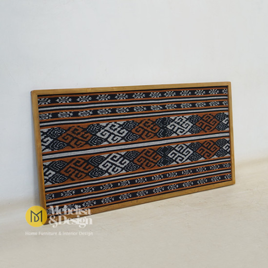 Troso Frame Panel Wall Decoration Woven Old Teak Wood Troso Frame Panel Wall Decoration Woven Old Teak Wood