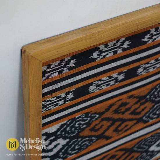 Troso Frame Panel Wall Decoration Woven Old Teak Wood Troso Frame Panel Wall Decoration Woven Old Teak Wood