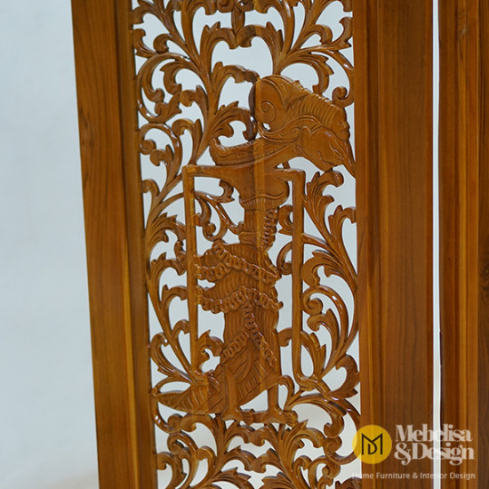 Sketsel Pembatas Ruangan Ukiran Wayang Kayu Jati Sketsel Pembatas Ruangan Ukiran Wayang Kayu Jati
