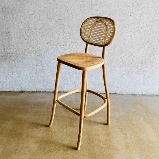 Alano Bar Stool Kursi Bar Retro Solid Base