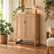 Alba Teak Rattan Cabinet Natural