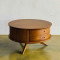 Aliza Coffee Table Meja Kopi Ruang Tamu Bulat Kayu Jati