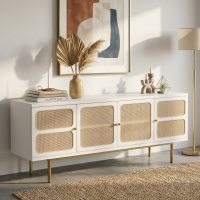 Amano TV Console Bufet TV Minimalis Modern Duko Putih
