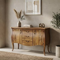 Antique Sideboard Living Room Teak Wood Recycle Jepara
